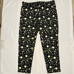 WILDFANG Floral Print Skinny/Straight Pants 4